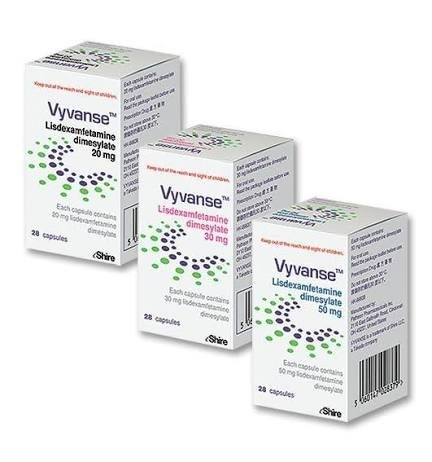 Vyvanse (Lisdexamfetamine) tablet for sale - order Vyvanse USA